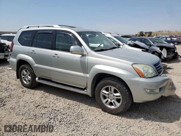 2005 Lexus GX 470 with VIN JTJBT20X150078140, listed as a Copart auction lot 62529784 with 176,212 mi miles and Salvage Title. Bid and sale history available at carsss.com. Image 4.