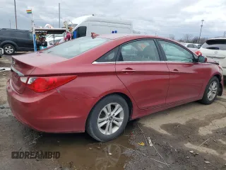 2013 Hyundai Sonata GLS z VIN 5NPEB4AC8DH757141, wystawiony jako Copart lot #50408525 z przebiegiem 143 875 mil mil oraz Szkoda całkowita • Salvage title. Historia ofert i sprzedaży dostępna na DreamBid. Obrazek 3.