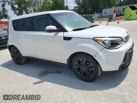2014 Kia Soul + with VIN KNDJP3A5XE7088002, listed as a Copart auction lot 55920345 with 129,871 mi miles and Clean Title. Bid and sale history available at DreamBid. Image 4.