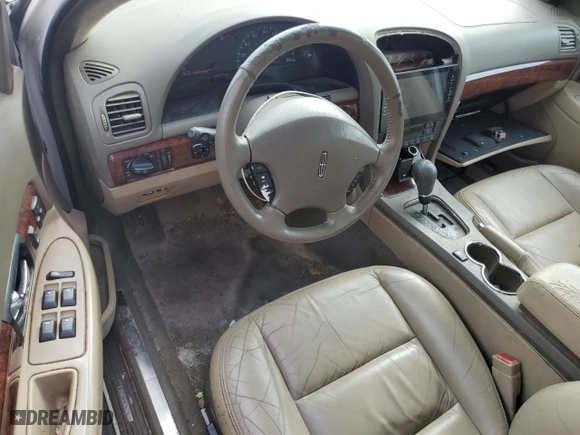 2002 Lincoln LS w/Base Pkg with VIN 1LNHM86S52Y605923, listed as a Copart auction lot 79492034 with 0 mi miles and Salvage Title. Bid and sale history available at carsss.com. Image 8.