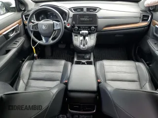2018 Honda CR-V Touring with VIN 5J6RW2H96JL004858, listed as a Copart auction lot 56644945 with 27,642 mi miles and Salvage title. Bid and sale history available at DreamBid. Image 8.