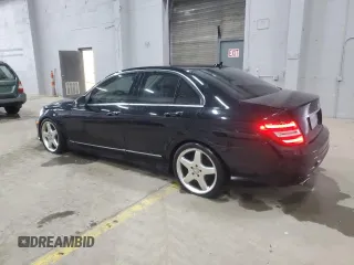 2012 Mercedes-Benz C 300 Sport with VIN WDDGF8BB3CR225609, listed as a Copart auction lot 57997535 with 171,290 mi miles and Clean title. Bid and sale history available at DreamBid. Image 2.