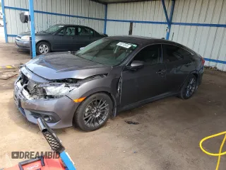 2016 Honda Civic EX-T with VIN 2HGFC1F3XGH649501, listed as a Copart auction lot 59819345 with 123,971 mi miles and Salvage title. Bid and sale history available at DreamBid. Image 1.