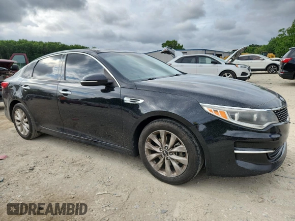 2017 Kia Optima EX with VIN 5XXGU4L33HG141736, listed as a Copart auction lot 63155955 with 195,554 mi miles and Clean title. Bid and sale history available at DreamBid. Image 4.