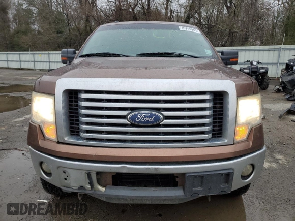 2011 Ford F-150 XLT with VIN 1FTFW1ET0BFB29339, listed as a Copart auction lot 45749965 with 277,547 mi miles and Salvage Title. Bid and sale history available at carsss.com. Image 5.