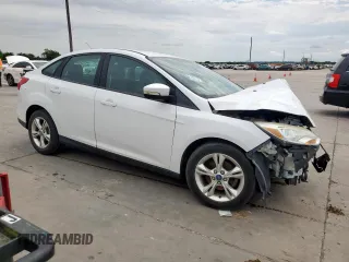 2013 Ford Focus SE with VIN 1FADP3F2XDL250797, listed as a Copart auction lot 58836695 with Not provided miles and Salvage title. Bid and sale history available at DreamBid. Image 4.