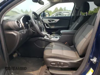 2023 Chevrolet Blazer LT with VIN 3GNKBHR4XPS101368, listed as a Copart auction lot 58520625 with 22,155 mi miles and Salvage title. Bid and sale history available at DreamBid. Image 7.