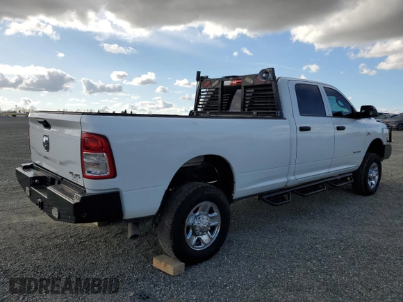 2022 Ram 2500 Tradesman with VIN 3C6UR5HL7NG335589, listed as a Copart auction lot 47782855 with 59,901 mi miles and Salvage title. Bid and sale history available at DreamBid. Image 3.