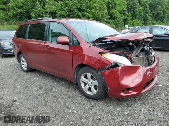 2012 Toyota Sienna LE AAS with VIN 5TDKK3DC4CS253719, listed as a Copart auction lot 63990175 with 155,561 mi miles and Salvage title. Bid and sale history available at DreamBid. Image 4.