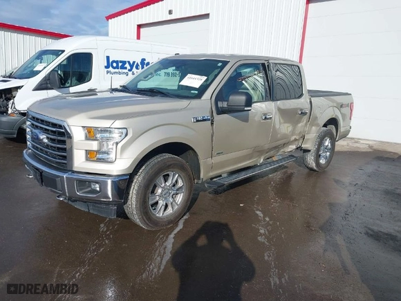 2017 Ford F-150 XL with VIN 1FTEW1EG3HKD81780, listed as a IAAI auction lot 41644328 with 143,667 mi miles. Bid and sale history available at carsss.com. Image 2.
