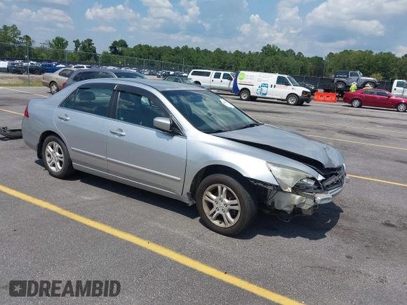 2007 Honda Accord LX SE с VIN 1HGCM56337A020166, выставлен на аукционе IAAI как лот 42587097 с пробегом 250 541 миль миль и . История ставок и продаж доступна на DreamBid. Изображение 1.