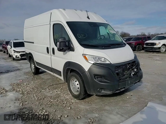 2023 Ram ProMaster Cargo with VIN 3C6LRVBG4PE548067, listed as a Copart auction lot 89120375 with 85,164 mi miles and Salvage Title. Bid and sale history available at carsss.com. Image 14.