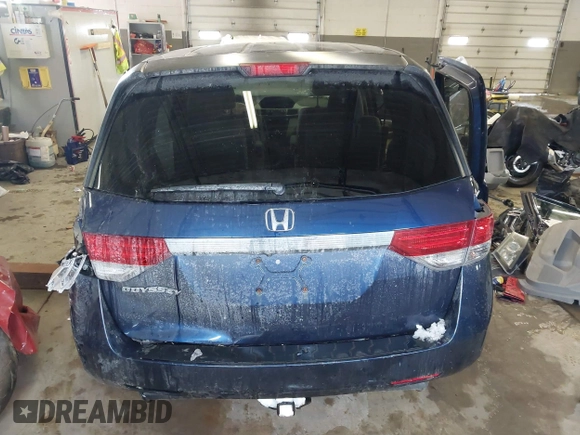 2015 Honda Odyssey EX with VIN 5FNRL5H42FB114840, listed as a IAAI auction lot 41586407 with 92,490 mi miles. Bid and sale history available at carsss.com. Image 17.