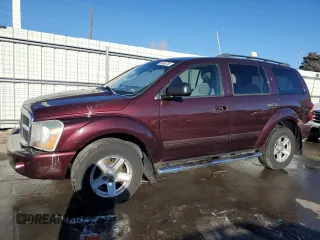 2005 Dodge Durango SLT with VIN 1D4HB48D65F583385, listed as a Copart auction lot 88905735 with 200,446 mi miles and Salvage title. Bid and sale history available at DreamBid. Image 1.