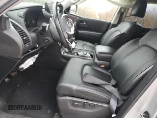 2021 Nissan Armada SV with VIN JN8AY2AC3M9146125, listed as a Copart auction lot 85558174 with 102,989 mi miles and Salvage Title. Bid and sale history available at carsss.com. Image 7.