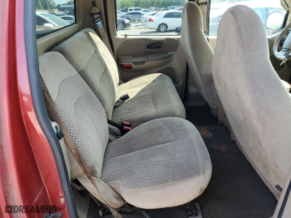 2001 Ford F-150 SuperCrew XLT with VIN 1FTRW07L91KE48149, listed as a Copart auction lot 70670704 with 0 mi miles and Salvage Title. Bid and sale history available at carsss.com. Image 11.