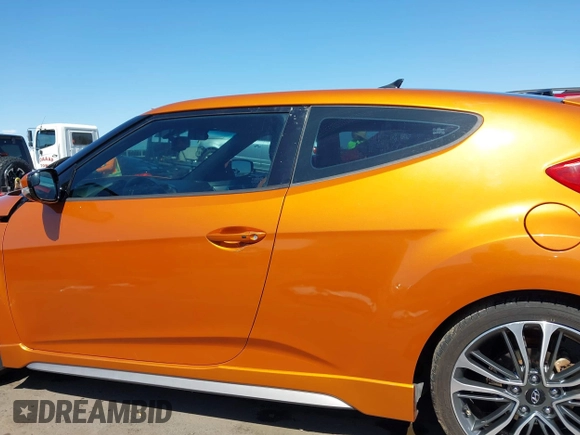 2016 Hyundai Veloster Turbo with VIN KMHTC6AE6GU258636, listed as a IAAI auction lot 42228564 with 92,058 mi miles and . Bid and sale history available at DreamBid. Image 15.