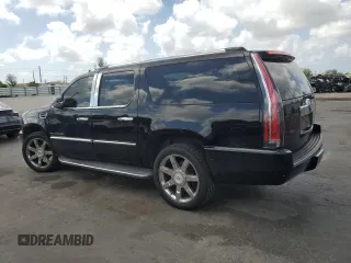 2014 Cadillac Escalade ESV Luxury z VIN 1GYS4HEF8ER211646, wystawiony jako Copart lot #61066035 z przebiegiem 218 137 mil mil oraz Czysty tytuł • Clean title. Historia ofert i sprzedaży dostępna na DreamBid. Obrazek 2.