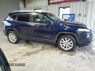 2015 Jeep Cherokee Limited with VIN 1C4PJLDSXFW711302, listed as a Copart auction lot 51950425 with 51,623 mi miles and Salvage Title. Bid and sale history available at DreamBid. Image 4.