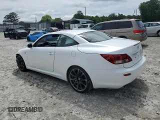 2011 Lexus IS 350 C z VIN JTHFE2C23B2506481, wystawiony jako Copart lot #56899655 z przebiegiem 123 716 mil mil oraz Szkoda całkowita • Salvage title. Historia ofert i sprzedaży dostępna na DreamBid. Obrazek 2.