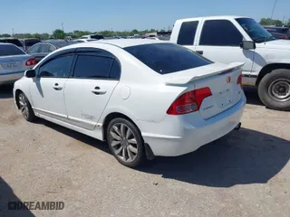 2008 Honda Civic Sdn Si with VIN 2HGFA555X8H709097, listed as a IAAI auction lot 41993149 with 219,146 mi miles. Bid and sale history available at carsss.com. Image 3.
