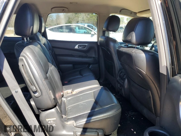2018 Nissan Pathfinder SL with VIN 5N1DR2MN1JC615046, listed as a Copart auction lot 46695395 with 161,113 mi miles and Salvage Title. Bid and sale history available at DreamBid. Image 11.