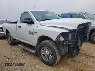 2015 Ram 2500 Tradesman with VIN 3C6MR5AJ5FG685040, listed as a Copart auction lot 36674973 with 80,088 mi miles and Salvage title. Bid and sale history available at DreamBid. Image 4.