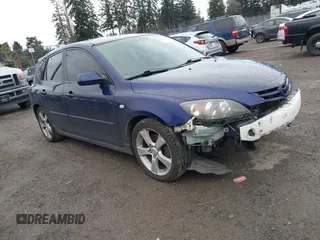2005 Mazda 3 s with VIN JM1BK343251249376, listed as a IAAI auction lot 41435934 with 187,896 mi miles. Bid and sale history available at carsss.com. Image 1.