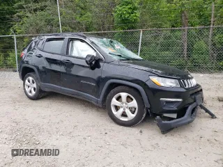 2019 Jeep Compass Latitude with VIN 3C4NJCBB0KT855595, listed as a Copart auction lot 58997955 with Not provided miles and Salvage title. Bid and sale history available at DreamBid. Image 4.