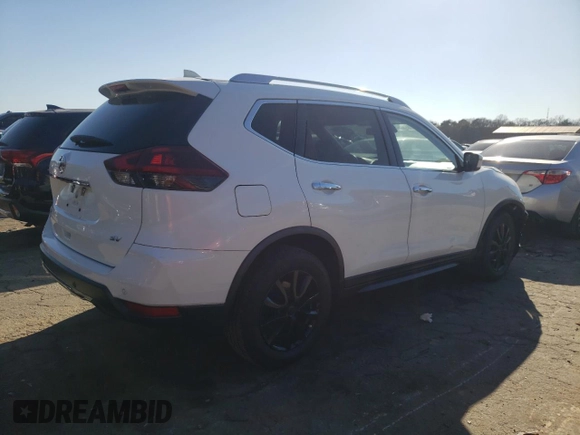 2020 Nissan Rogue SV with VIN KNMAT2MT8LP507493, listed as a Copart auction lot 46482195 with 164,576 mi miles and Salvage title. Bid and sale history available at DreamBid. Image 3.