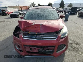2013 Ford Escape Titanium with VIN 1FMCU0J94DUA93954, listed as a Copart auction lot 46627755 with 112,753 mi miles and Salvage Title. Bid and sale history available at carsss.com. Image 5.