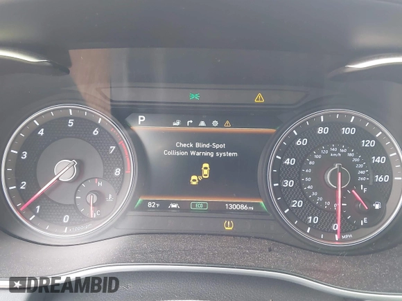 2019 Genesis G70 Advanced with VIN KMTG34LA8KU027252, listed as a IAAI auction lot 41697822 with 130,086 mi miles and . Bid and sale history available at DreamBid. Image 7.