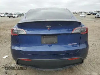 2022 Tesla Model Y Performance with VIN 7SAYGDEF4NF394472, listed as a Copart auction lot 44019665 with Not Provided miles and Non Repairable. Bid and sale history available at DreamBid. Image 6.