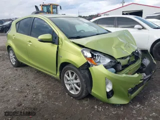 2015 Toyota Prius c One with VIN JTDKDTB36F1096872, listed as a IAAI auction lot 41202434 with 130,386 mi miles. Bid and sale history available at carsss.com. Image 1.