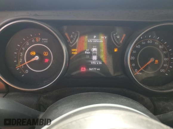 2023 Jeep Gladiator Sport S with VIN 1C6HJTAG4PL528847, listed as a Copart auction lot 64470375 with 36,177 mi miles and Salvage title. Bid and sale history available at DreamBid. Image 9.