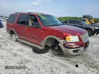 2004 Ford Expedition Eddie Bauer with VIN 1FMRU17W54LA08333, listed as a Copart auction lot 54800935 with 273,418 mi miles and Salvage title. Bid and sale history available at DreamBid. Image 4.