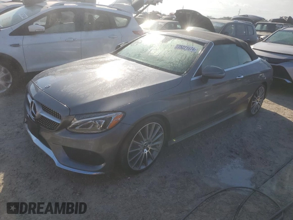 2018 Mercedes-Benz C 300 with VIN WDDWK4JB3JF605971, listed as a Copart auction lot 75221974 with Not Provided miles and Non Repairable. Bid and sale history available at DreamBid. Image 1.