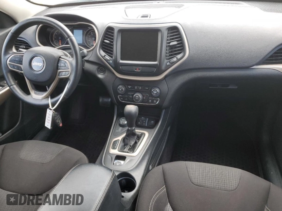 2017 Jeep Cherokee Latitude with VIN 1C4PJMCS9HW646789, listed as a Copart auction lot 54574745 with 103,537 mi miles and Salvage Title. Bid and sale history available at DreamBid. Image 8.