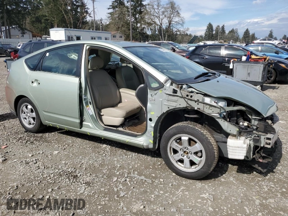 2006 Toyota Prius with VIN JTDKB20U567529493, listed as a Copart auction lot 50096025 with 121,500 mi miles and Salvage Title. Bid and sale history available at carsss.com. Image 4.