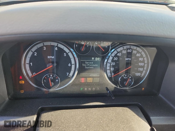 2012 Ram 1500 Tradesman with VIN 3C6JD7DT7CG159059, listed as a Copart auction lot 64902405 with 49,369 mi miles and Clean title. Bid and sale history available at DreamBid. Image 9.