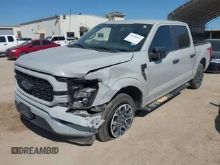 2023 Ford F-150 XL with VIN 1FTEW1CP4PKD19421, listed as a IAAI auction lot 42000462 with 60,323 mi miles and . Bid and sale history available at DreamBid. Image 16.