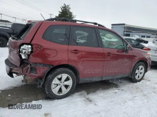 2015 Subaru Forester 2.5i Premium with VIN JF2SJADC2FG820890, listed as a Copart auction lot 88000885 with 129,727 mi miles and Salvage Title. Bid and sale history available at carsss.com. Image 3.