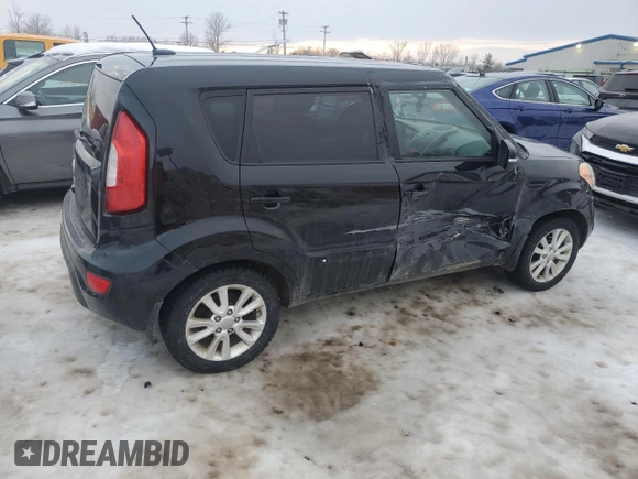 2013 Kia Soul ! with VIN KNDJT2A6XD7619776, listed as a Copart auction lot 46107395 with 111,178 mi miles and Non Repairable. Bid and sale history available at carsss.com. Image 3.