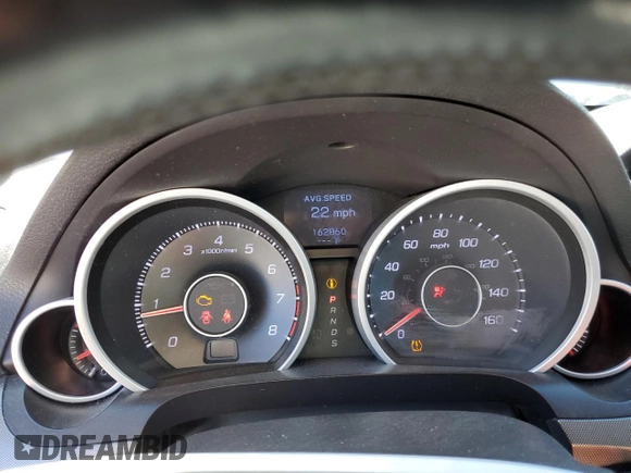 2012 Acura TL Tech Auto with VIN 19UUA8F51CA025313, listed as a Copart auction lot 50206155 with 162,860 mi miles and Salvage Title. Bid and sale history available at carsss.com. Image 9.