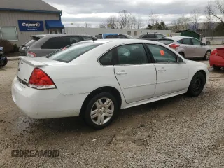 2011 Chevrolet Impala LT Fleet z VIN 2G1WG5EK5B1174708, wystawiony jako Copart lot #49614035 z przebiegiem 180 125 mil mil oraz Nie do naprawy • Non repairable. Historia ofert i sprzedaży dostępna na DreamBid. Obrazek 3.