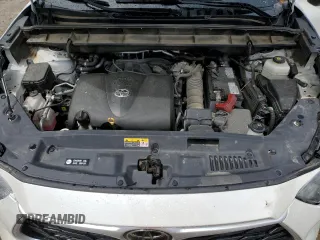 2021 Toyota Highlander L with VIN 5TDCZRAH6MS077003, listed as a Copart auction lot 56608825 with 44,418 mi miles and Salvage title. Bid and sale history available at DreamBid. Image 12.