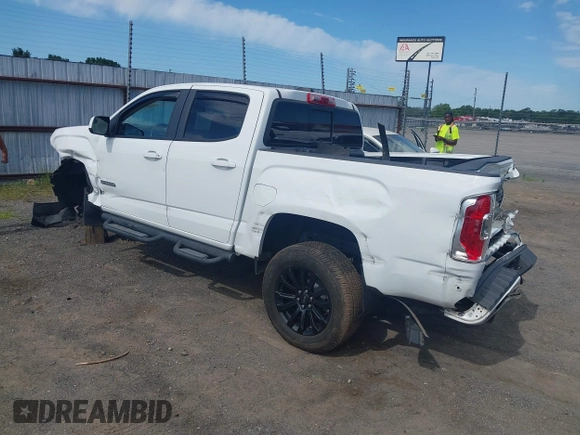 2022 GMC Canyon 2WD Elevation with VIN 1GTG5CEN0N1201355, listed as a IAAI auction lot 42295536 with 15,531 mi miles and . Bid and sale history available at DreamBid. Image 3.