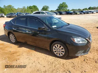 2017 Nissan Sentra SV with VIN 3N1AB7AP1HL722100, listed as a Copart auction lot 53666915 with 147,299 mi miles and Salvage Title. Bid and sale history available at carsss.com. Image 4.
