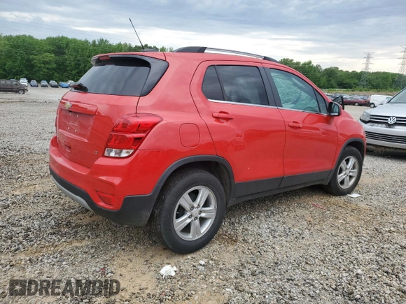 2020 Chevrolet Trax LT with VIN KL7CJLSB5LB347100, listed as a Copart auction lot 54369085 with 44,443 mi miles and Salvage title. Bid and sale history available at DreamBid. Image 3.