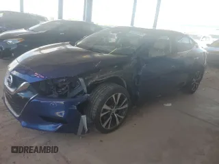2016 Nissan Maxima S with VIN 1N4AA6AP1GC402771, listed as a Copart auction lot 65226265 with 111,816 mi miles and Salvage title. Bid and sale history available at DreamBid. Image 1.